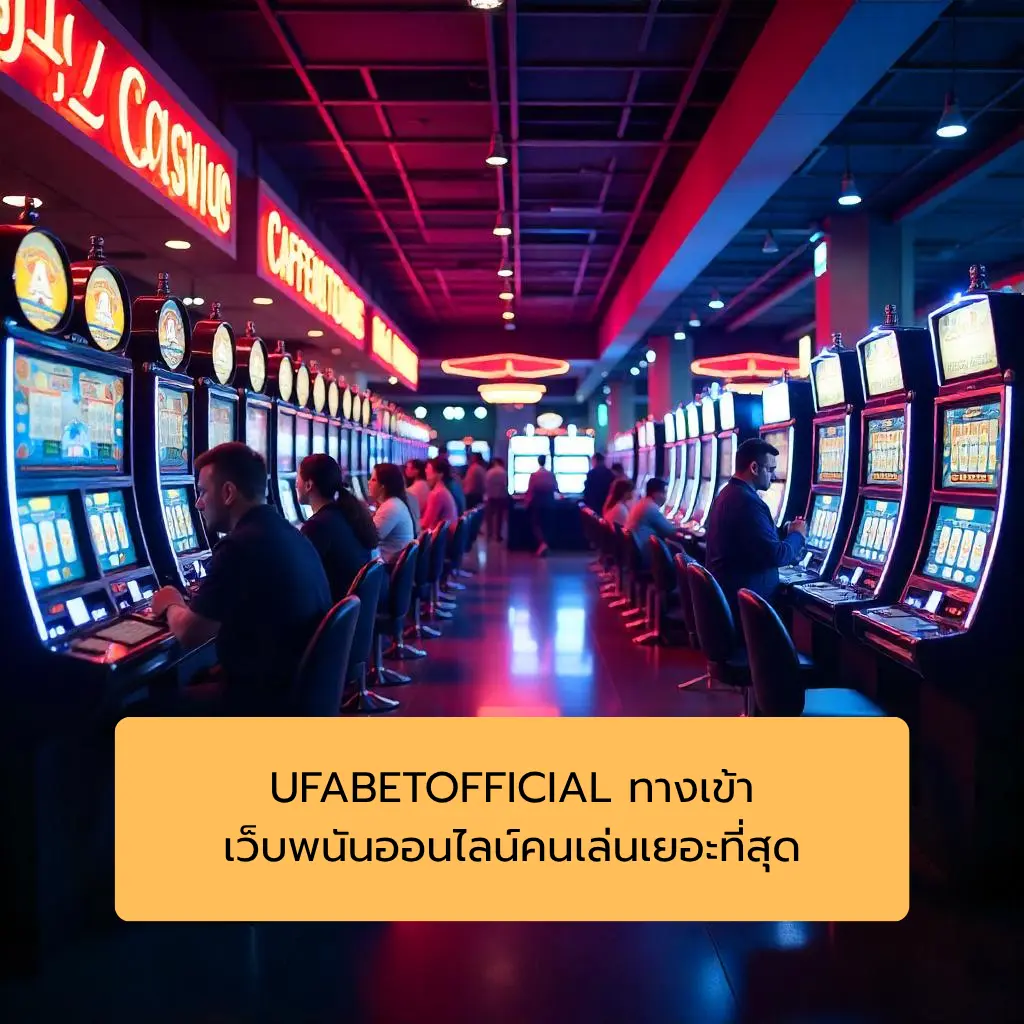 UFABETOFFICIAL ทางเข้า เว็บพนันออนไลน์คนเล่นเยอะที่สุด