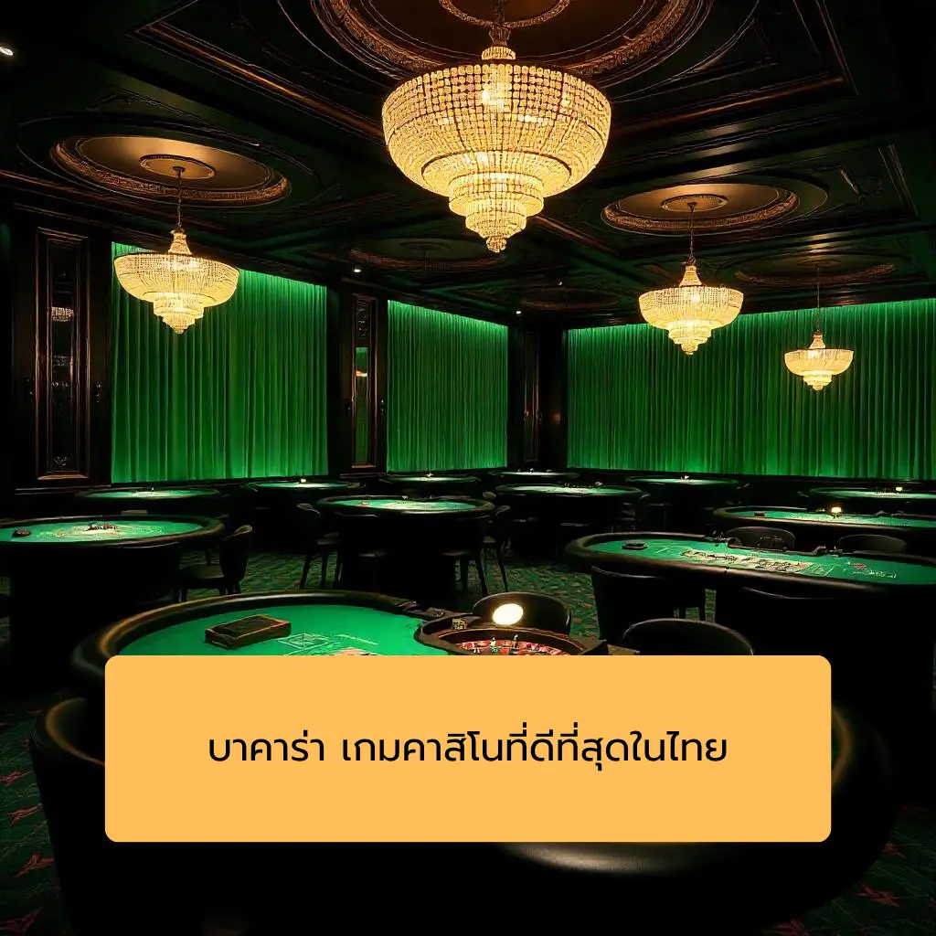 บาคาร่า เกมคาสิโนที่ดีที่สุดในไทย