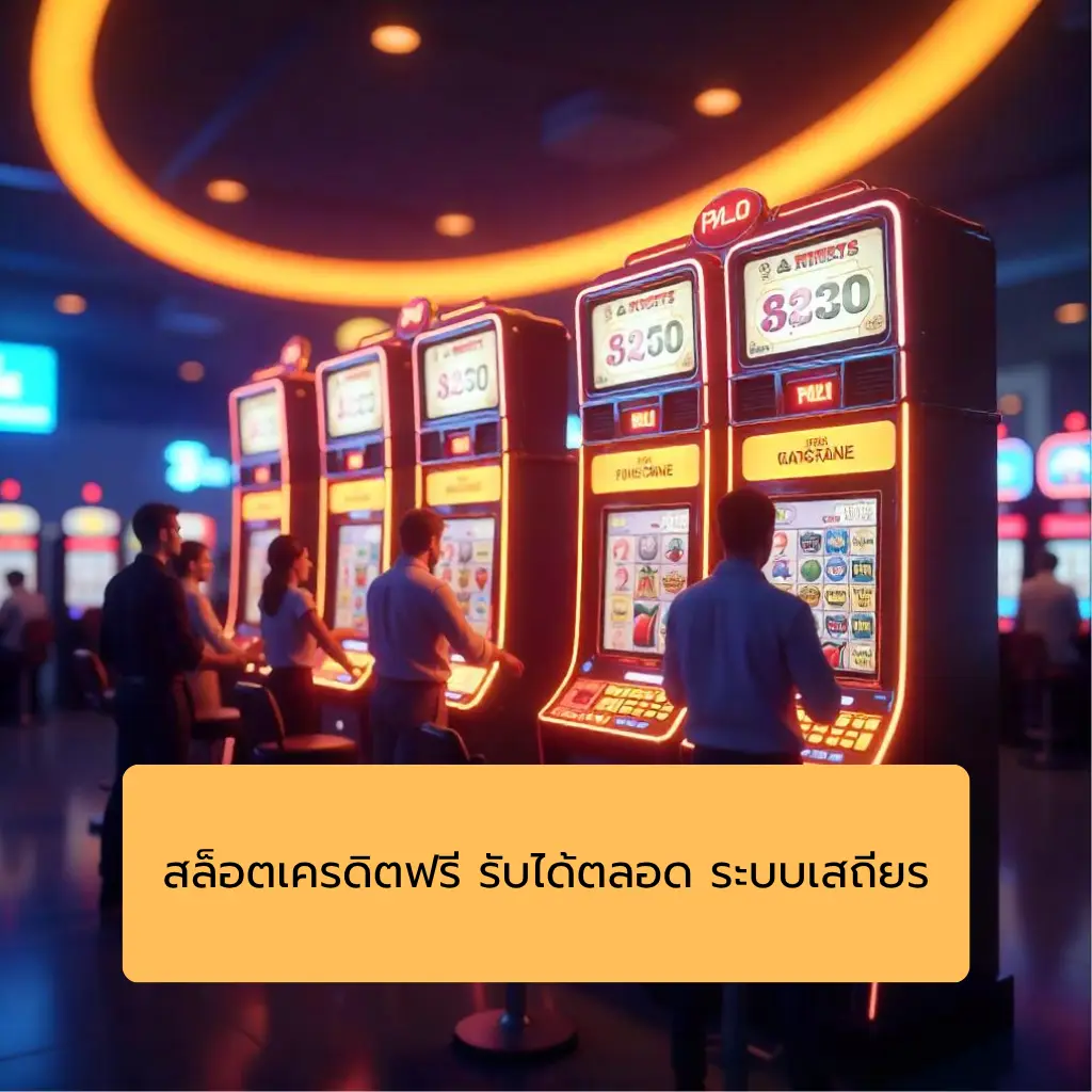 สล็อตเครดิตฟรี รับได้ตลอด ระบบเสถียร