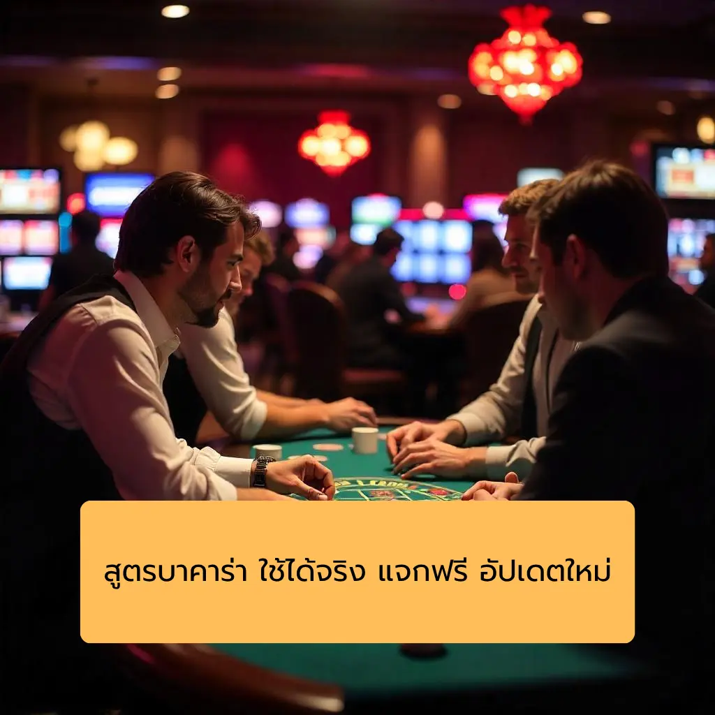 สูตรบาคาร่า ใช้ได้จริง แจกฟรี อัปเดตใหม่