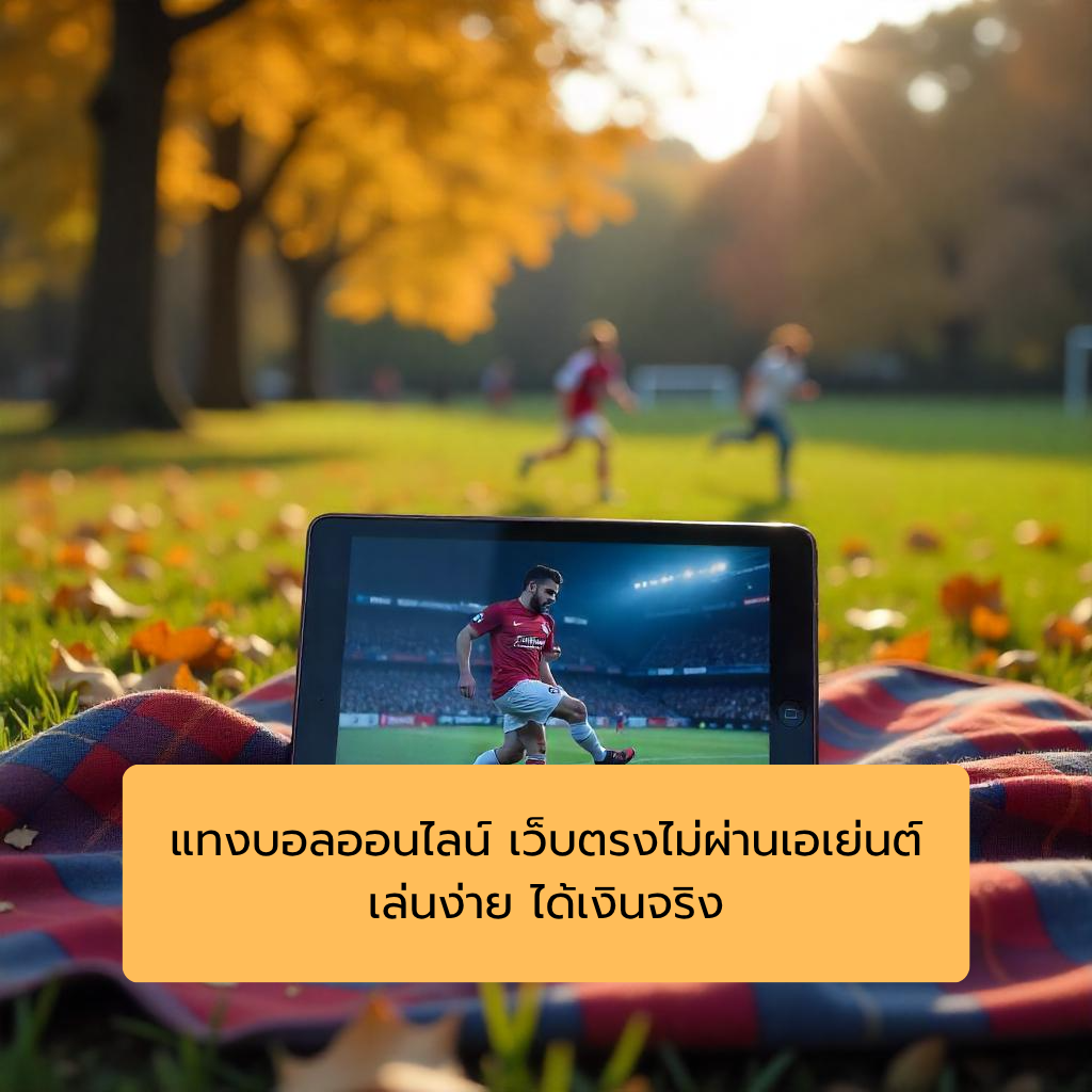 แทงบอลออนไลน์ เว็บตรงไม่ผ่านเอเย่นต์ เล่นง่าย ได้เงินจริง