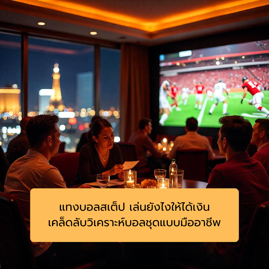 แทงบอลสเต็ป เล่นยังไงให้ได้เงิน เคล็ดลับวิเคราะห์บอลชุดแบบมืออาชีพ